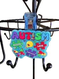 Autism Awareness Chip Clip