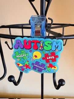 Autism Awareness Chip Clip