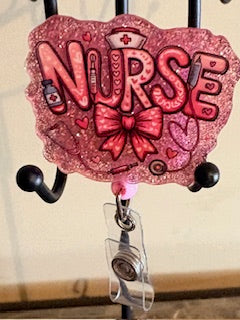 Nurse badge reel