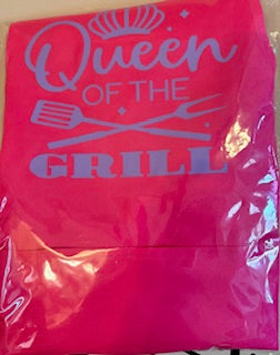 Pink Grilling Apron