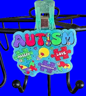 Autism Awareness Chip Clip