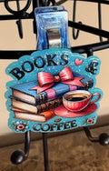 Books and Coffee Chip Clip